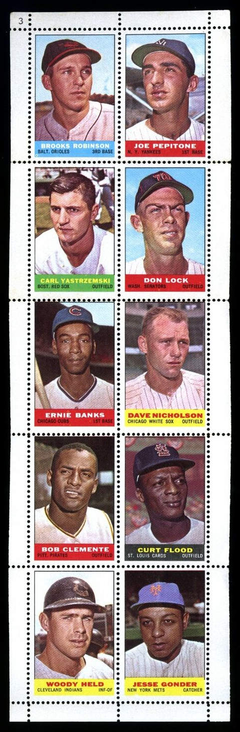 1964 Bazooka Stamps Sheet 3